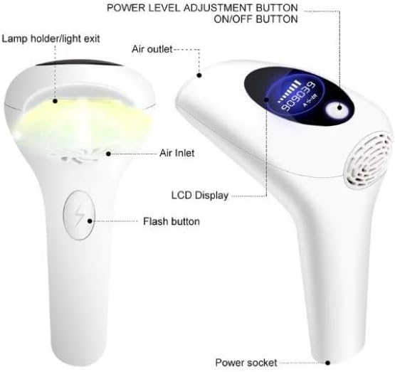 IPL Hair Removal Device – At-Home Hair Reduction for Women & Men