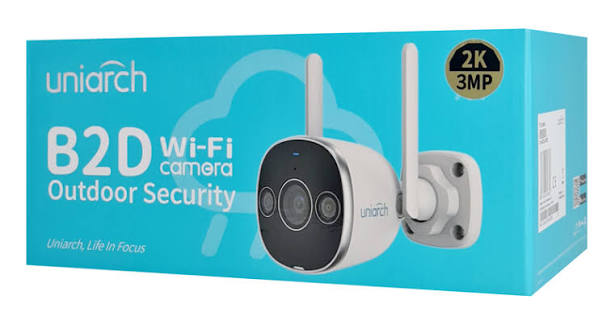 Uniarch Uho-B2D-M3F3D 3MP Outdoor Dual-Light Wi-Fi Bullet Camera